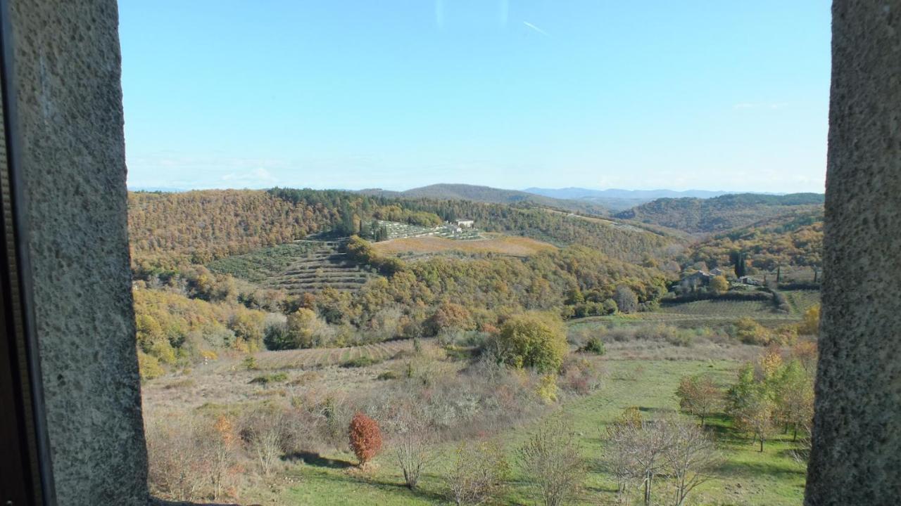 Palazzo Bianciardi Attico Daire Castellina in Chianti Dış mekan fotoğraf